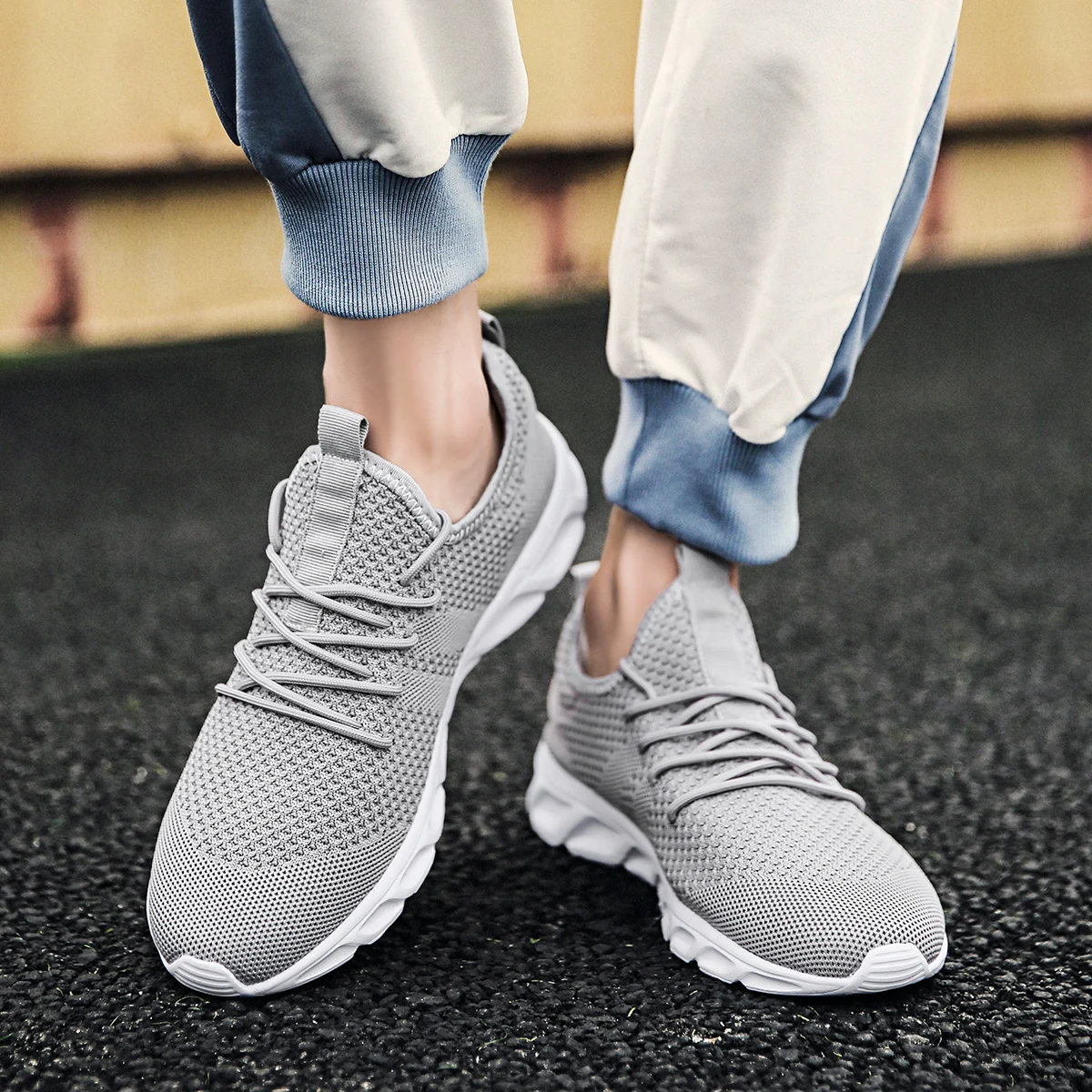 Men Shoes Running Sale - Sneaker da uomo traspirante Casual antiscivolo