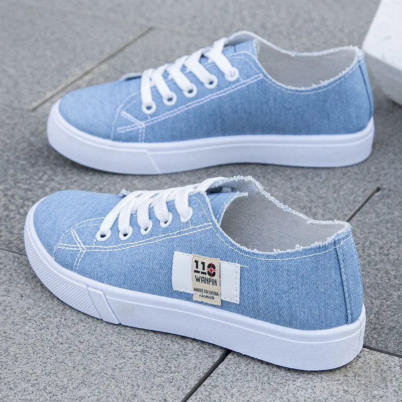 Men'S Shoes Popular - Sneakers Basse in Tela Denim da