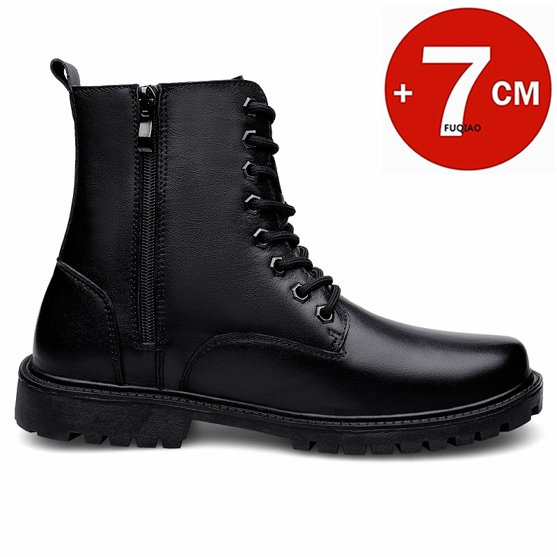 Stivali rialzati in vera pelle - Men'S Shoes Hugo Boss recensione e prezzo