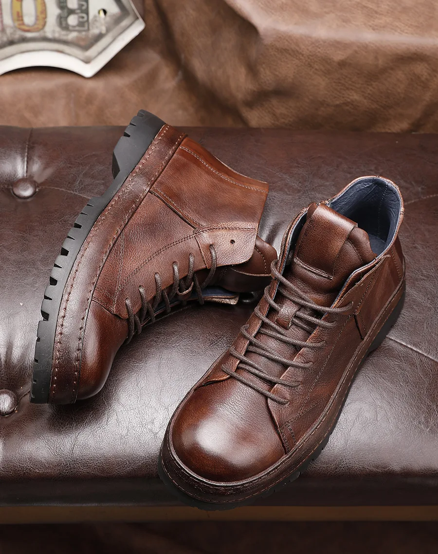 Stivaletti da uomo vintage bri - Men'S Shoes Brogues recensione e prezzo