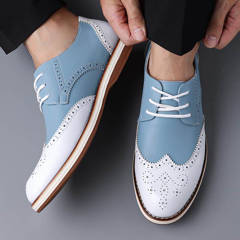 Scarpe Oxford Brogue bicolore  - Men'S Shoes Brogues recensione e prezzo