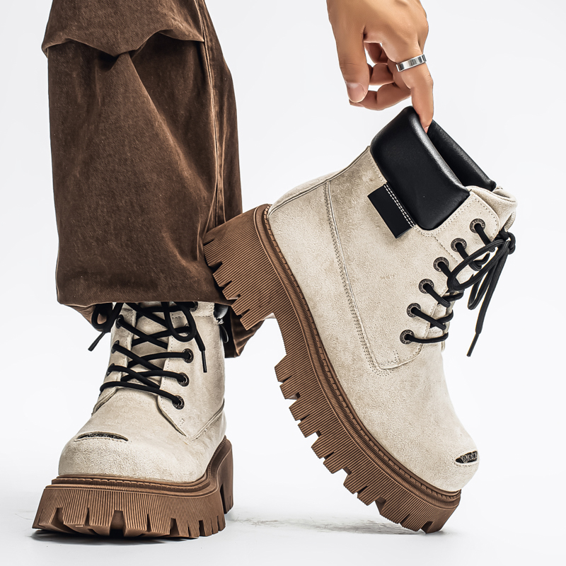 Stivali Classici Alti da Uomo  - Men'S Shoes No Laces recensione e prezzo