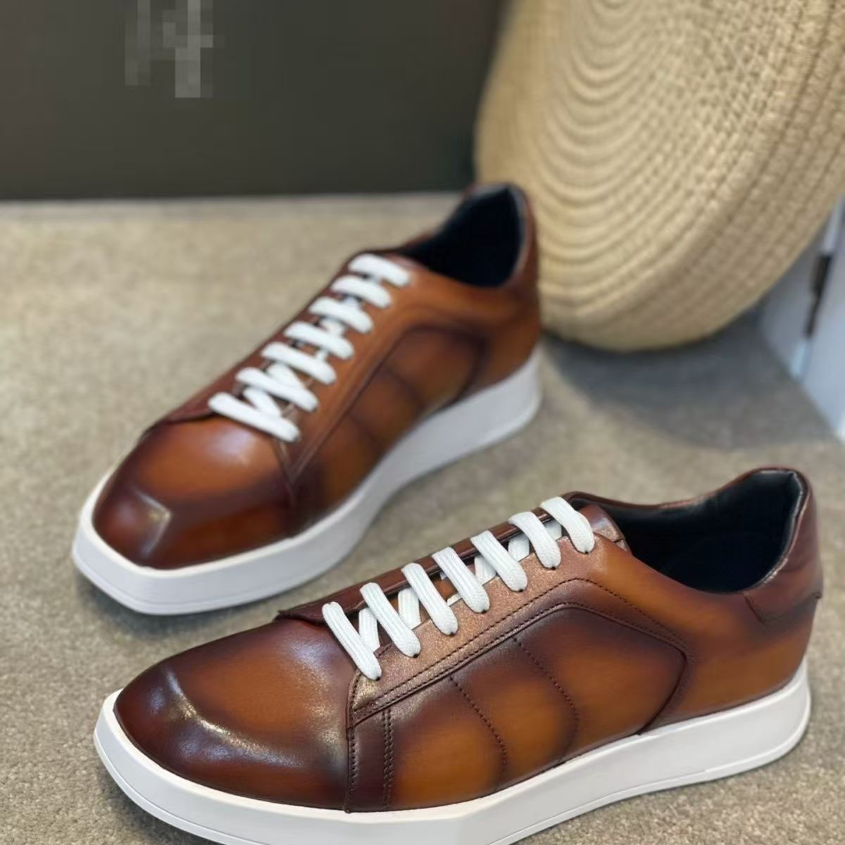 Scarpe da uomo in vera pelle d - Men Shoes Eu To Us recensione e prezzo