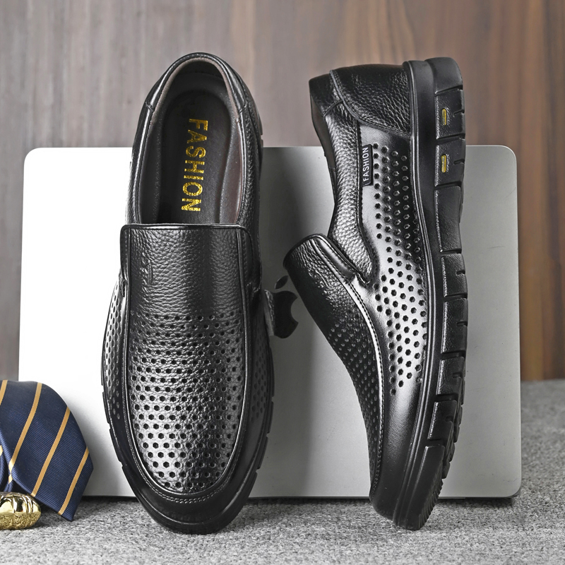 Sandali da uomo in vera pelle  - Men Shoes Eu To Us recensione e prezzo
