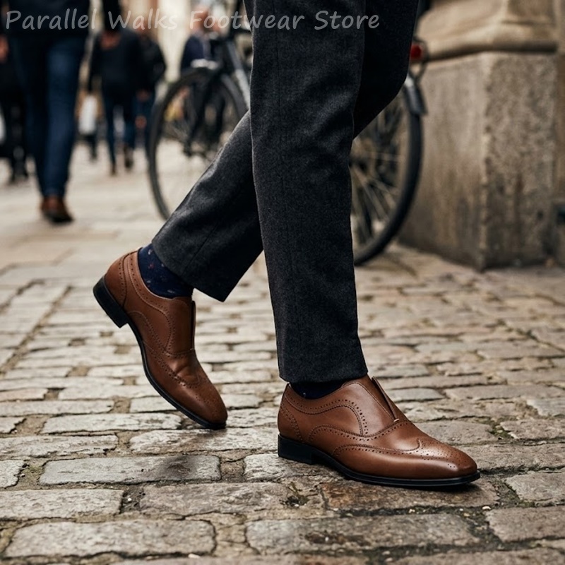 Scarpe Brogue da Uomo in Pelle - Men'S Shoes Brogues recensione e prezzo