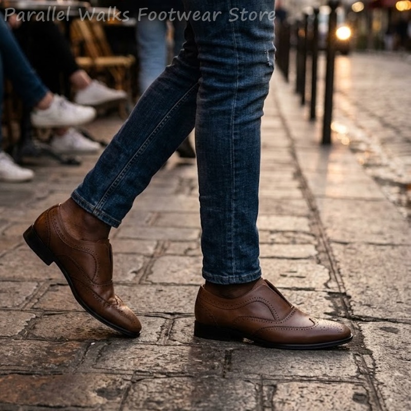 Scarpe Brogue da Uomo in Pelle - Men'S Shoes Brogues recensione e prezzo