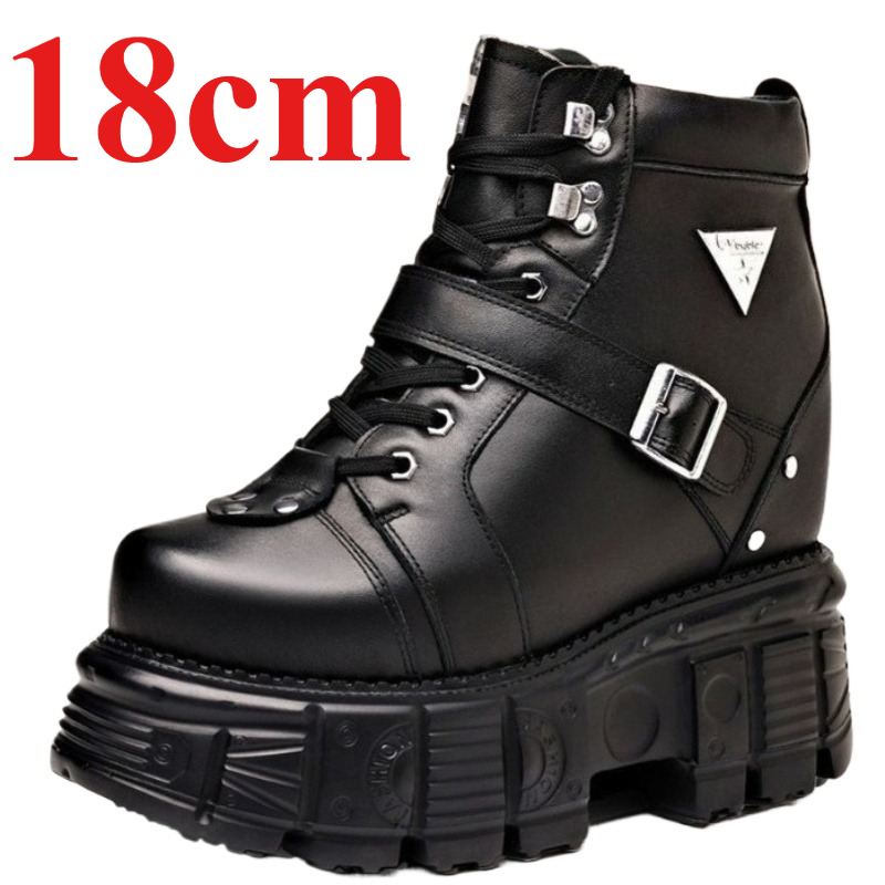 Stivali da Moto in Vera Pelle  - Men'S Shoes No Laces recensione e prezzo