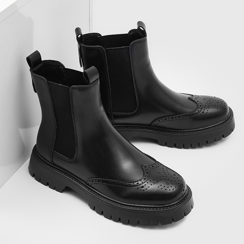 moda uomo stivali in vera pell - Men'S Shoes Brogues recensione e prezzo