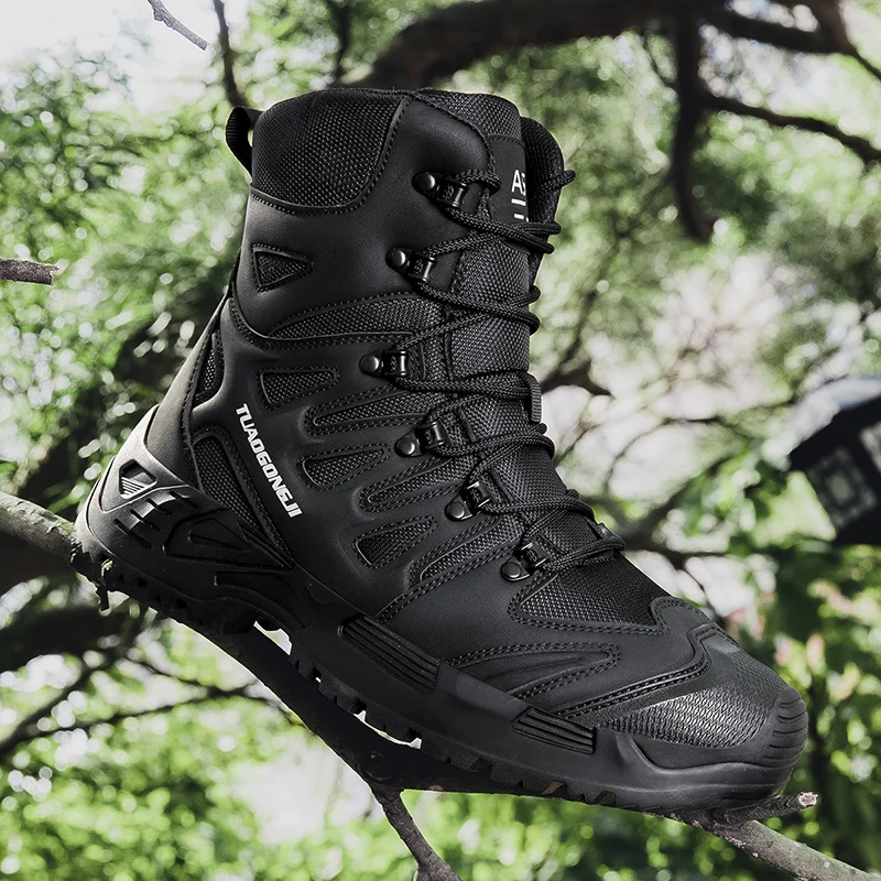 Stivali tattici da trekking al - Men'S Shoes No Laces recensione e prezzo